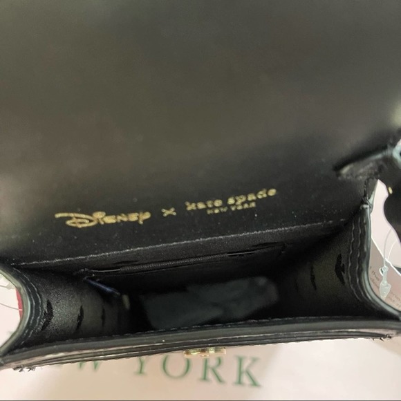 NWT Kate spade x Disney new york minnie mouse north south flap phone cro… - Picture 10 of 12